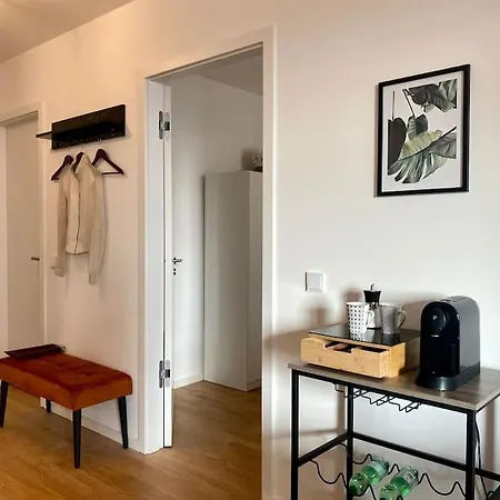 Апартаменты Am Flughafen, Glasfaser-internet, Waschmaschine *