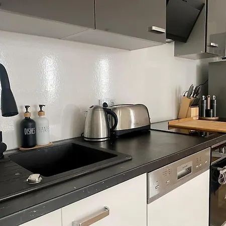 Апартаменты Am Flughafen, Glasfaser-internet, Waschmaschine