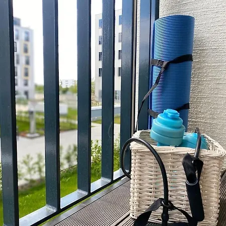 Am Flughafen, Glasfaser-internet, Waschmaschine Apartament