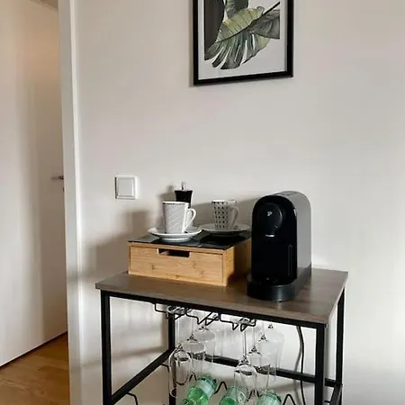 Apartment Am Flughafen, Glasfaser-internet, Waschmaschine