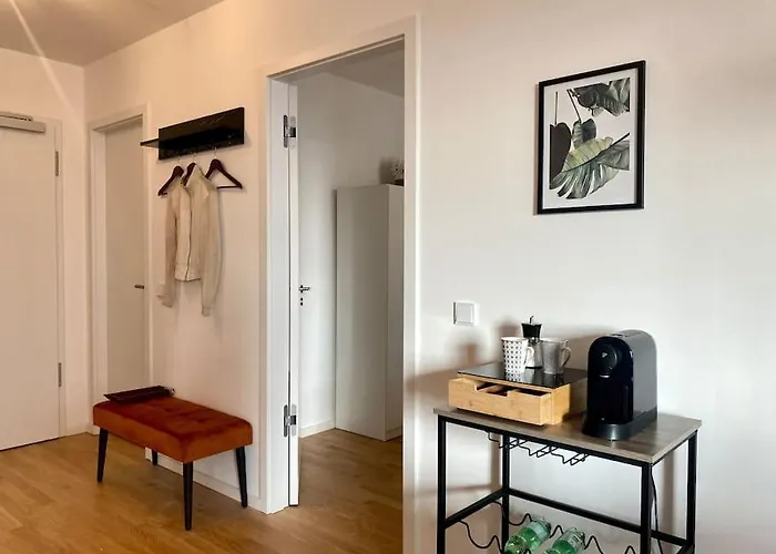 아파트 Am Flughafen, Glasfaser-internet, Waschmaschine *