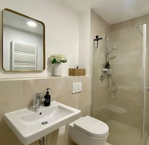 아파트 Am Flughafen, Glasfaser-internet, Waschmaschine *