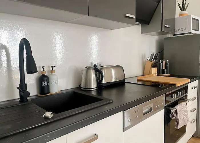 아파트 Am Flughafen, Glasfaser-internet, Waschmaschine