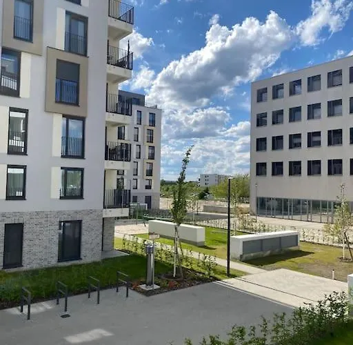 Am Flughafen, Glasfaser-internet, Waschmaschine 아파트 *